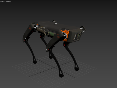 Aliengo Robot Dog 3D Модель