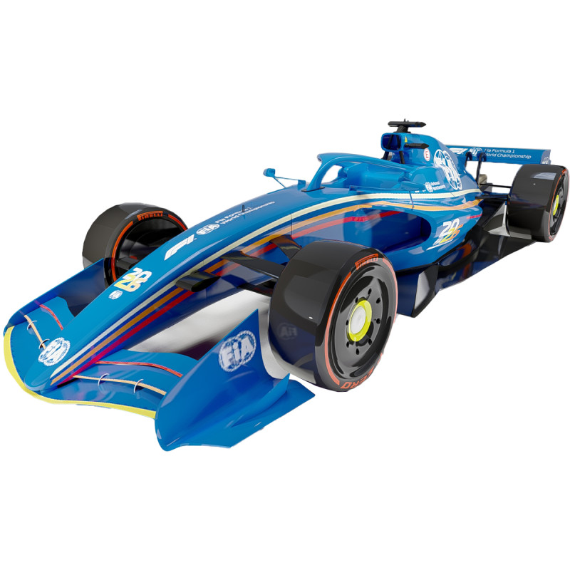 Formula 1 2026 Showcar 3D मॉडल .c4d .max .obj .3ds .fbx .stl .blend