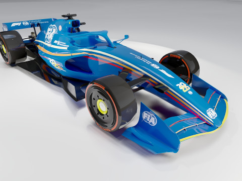 Formula 1 2026 Showcar 3D मॉडल