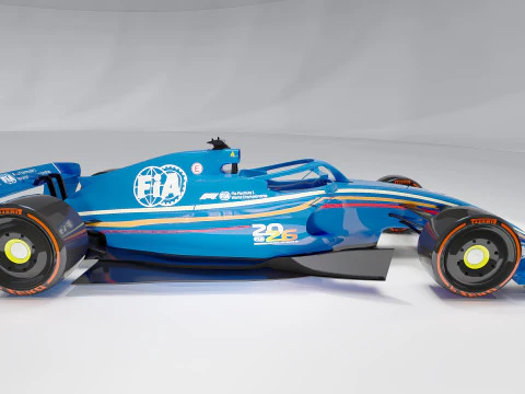 Formula 1 2026 Showcar 3D Model