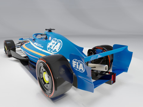 Formula 1 2026 Showcar 3D मॉडल