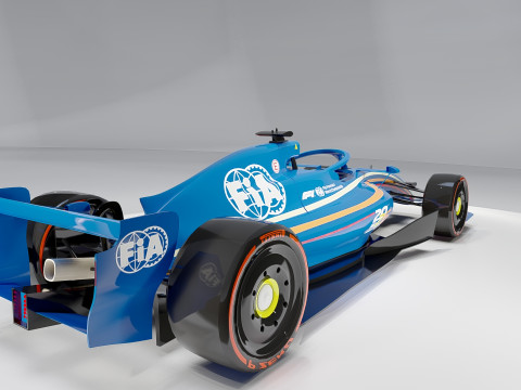 Formula 1 2026 Showcar 3D मॉडल