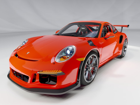 Porsche 911 GT3 3D 模型