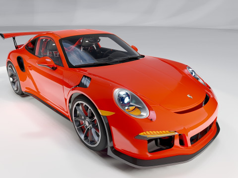 Porsche 911 GT3 3D 模型