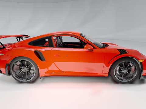 Porsche 911 GT3 3D 模型