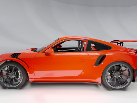 Porsche 911 GT3 3D 模型