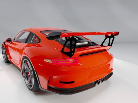 Porsche 911 GT3 3D 模型