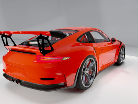 Porsche 911 GT3 3D 模型