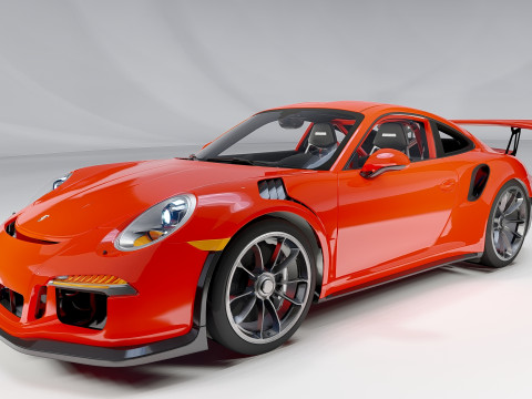 Porsche 911 GT3 3D 模型