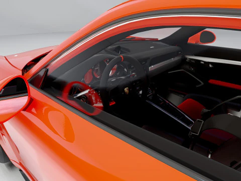Porsche 911 GT3 3D Model