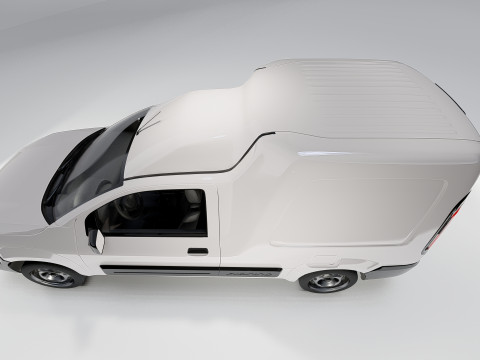 Fiat Fiorino 2024 3D Model