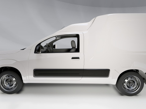 Fiat Fiorino 2024 3D Model