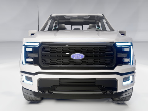 Fo rd F-150 2024 Model 3D