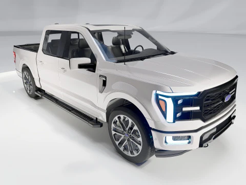 Fo rd F-150 2024 3D Model