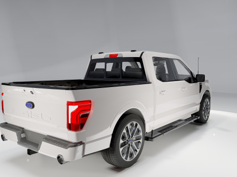 Fo rd F-150 2024 Model 3D