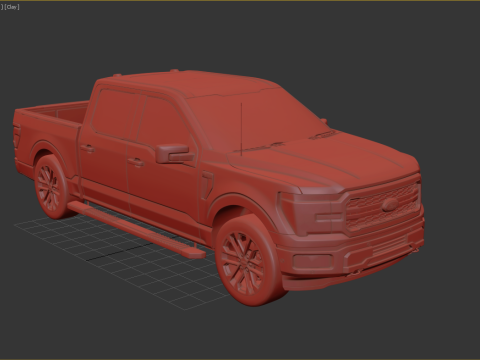 Fo rd F-150 2024 Model 3D