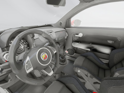 Fiat Abarth 500 Modelo 3D