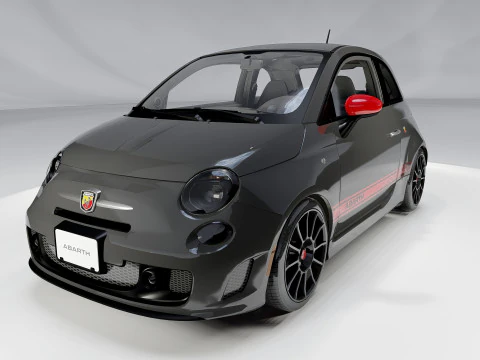 Fiat Abarth 500 3D Model