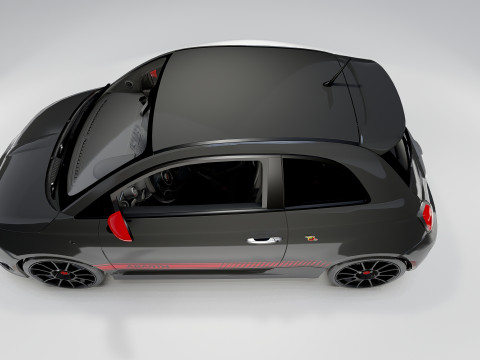 Fiat Abarth 500 Modelo 3D