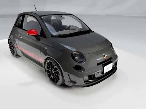 Fiat Abarth 500 3D Model