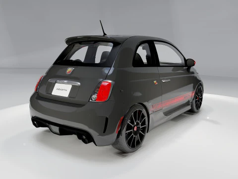 Fiat Abarth 500 3D Model