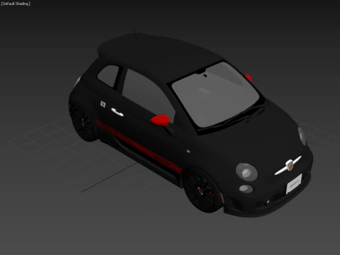 Fiat Abarth 500 3D Model