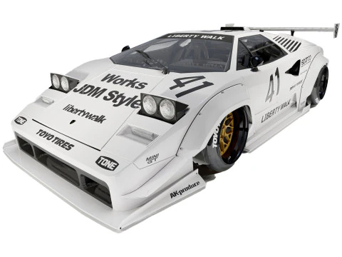 Lambo rghini Countach Paseo de la Libertad 1988 Modelo 3D