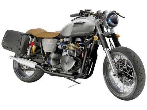 Triunfo Bonneville Modelo 3D