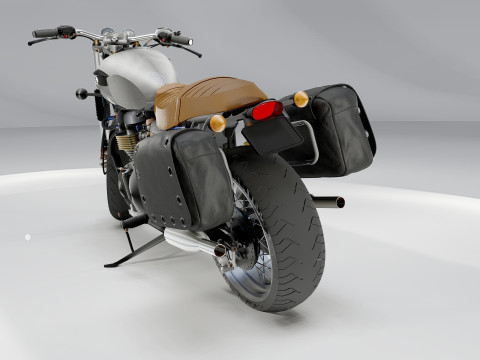 Triumph Bonneville Model 3D