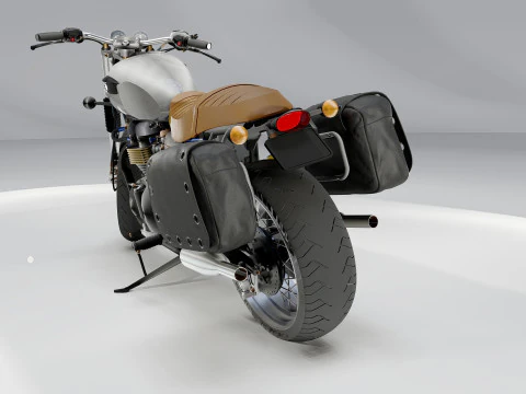 Triumph Bonneville 3D Model
