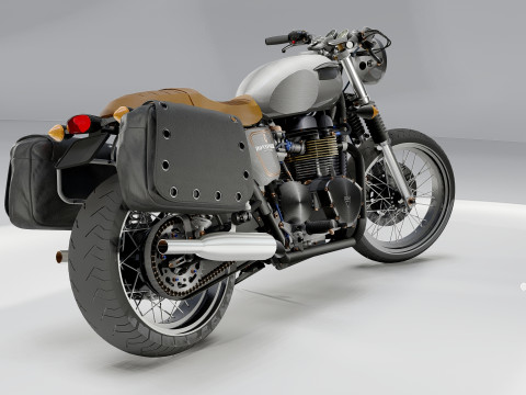 Triumph Bonneville Model 3D