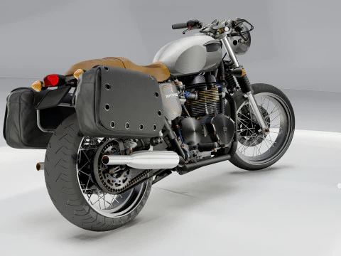 Triumph Bonneville 3D Model