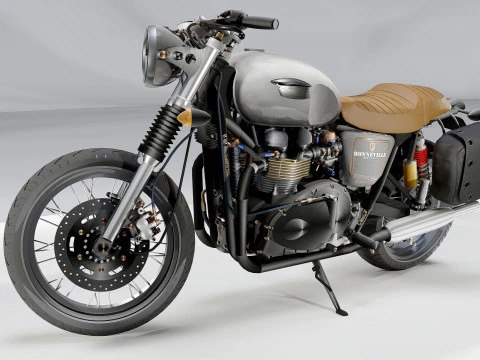 Triumph Bonneville 3D Model