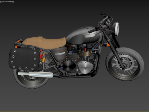 Triumph Bonneville Model 3D