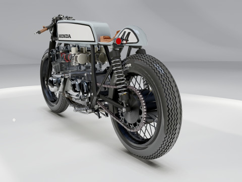 Honda CB750 3D-Modell