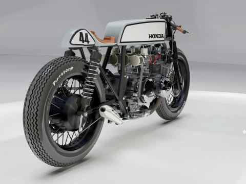 Honda CB750 3D Model