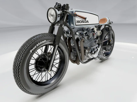 Honda CB750 3D Model