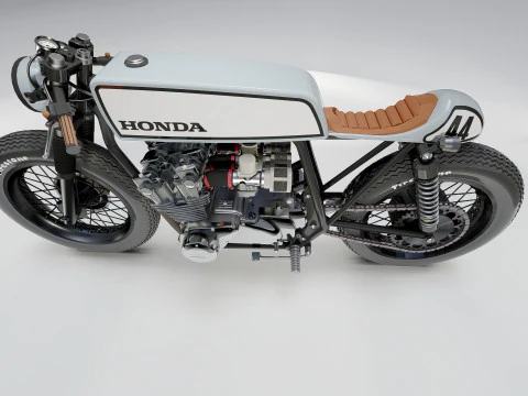Honda CB750 3D Model