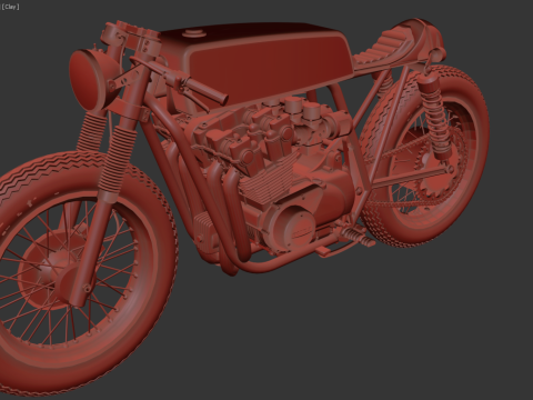 Honda CB750 3D-Modell