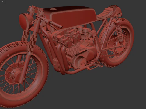 Honda CB750 3D Model