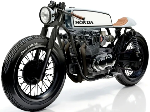 Honda CB750 Modelo 3D
