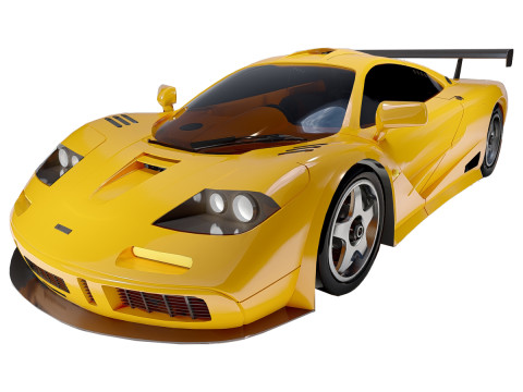 McLaren F1 1994 3D Model