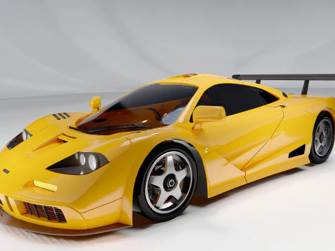 McLaren F1 1994 3D Model