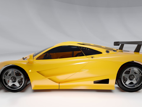 McLaren F1 1994 3D Модель