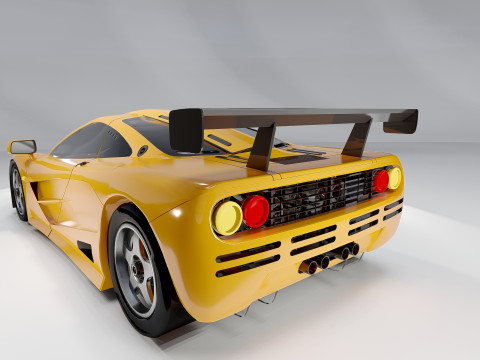 McLaren F1 1994 3D Модель