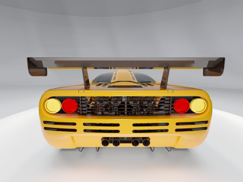 McLaren F1 1994 3D Модель