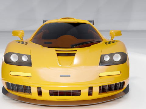 McLaren F1 1994 3D Модель