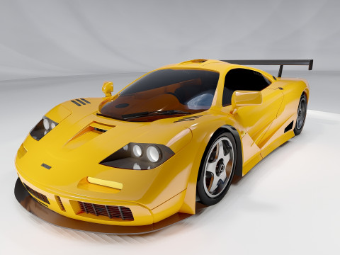 McLaren F1 1994 3D Модель