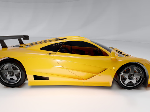 McLaren F1 1994 3D Модель