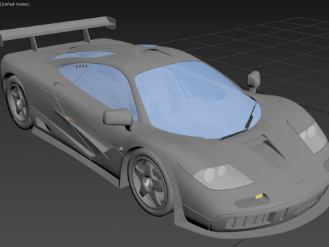 McLaren F1 1994 3D Модель